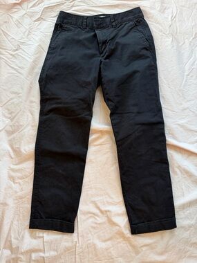 Women’s Navy khaki straight leg Pants Size 2